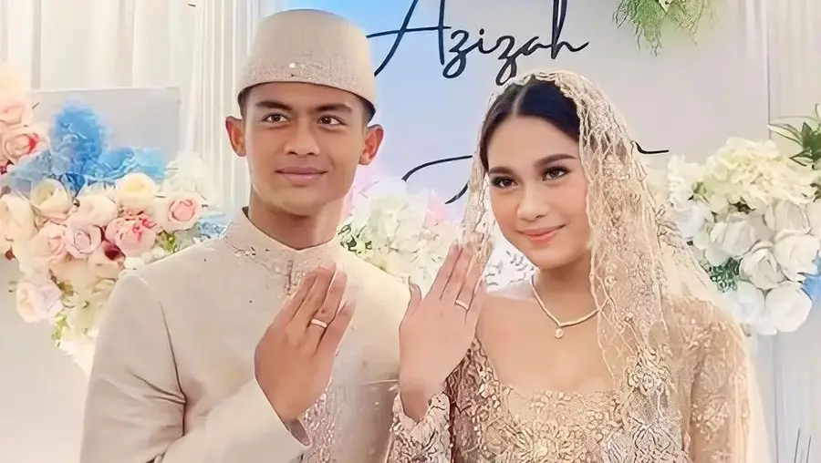 Foto Pratama Arhan dan Azizah Salsha bersama