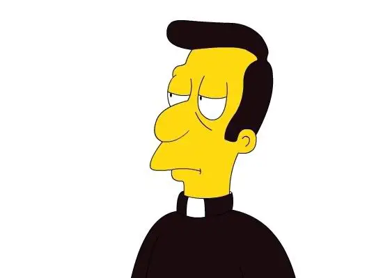 Gambar Reverend Lovejoy dan June Lovejoy dari The Simpsons