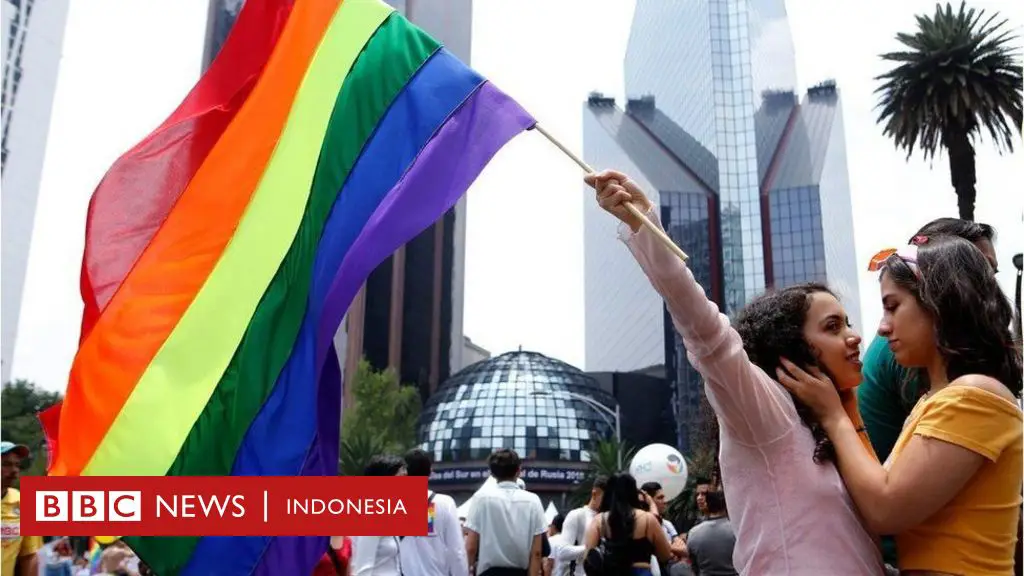 Gambar pawai kebanggaan LGBT di Indonesia