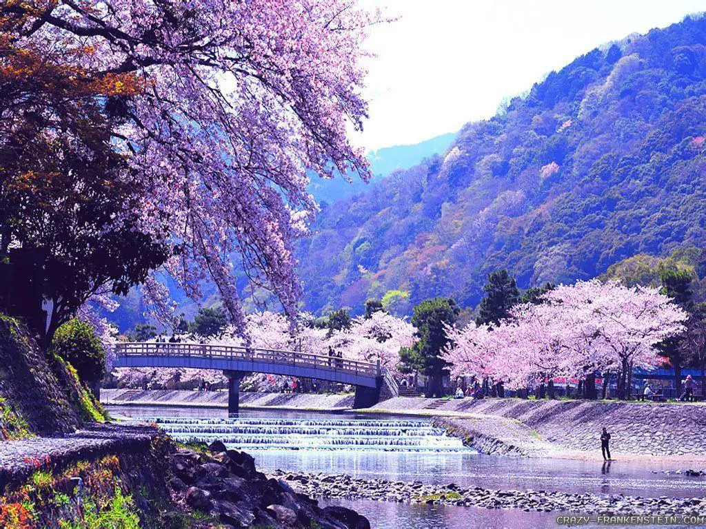 Gambar pemandangan alam Jepang