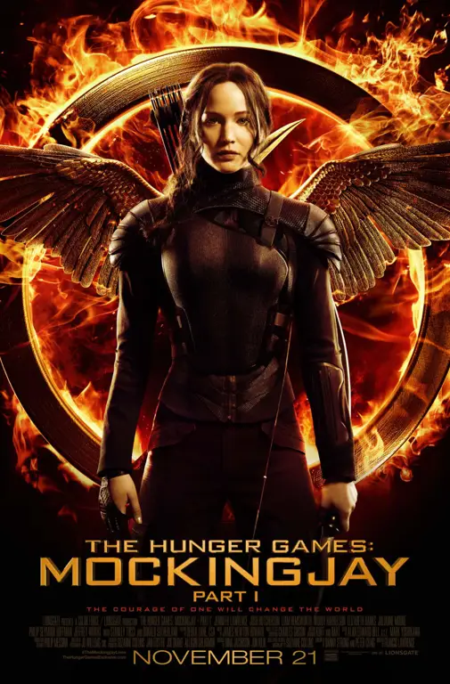 Gambar pemandangan dystopian dari film The Hunger Games