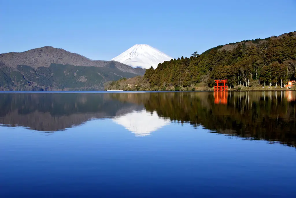 Pemandangan Gunung Fuji dari Hakone