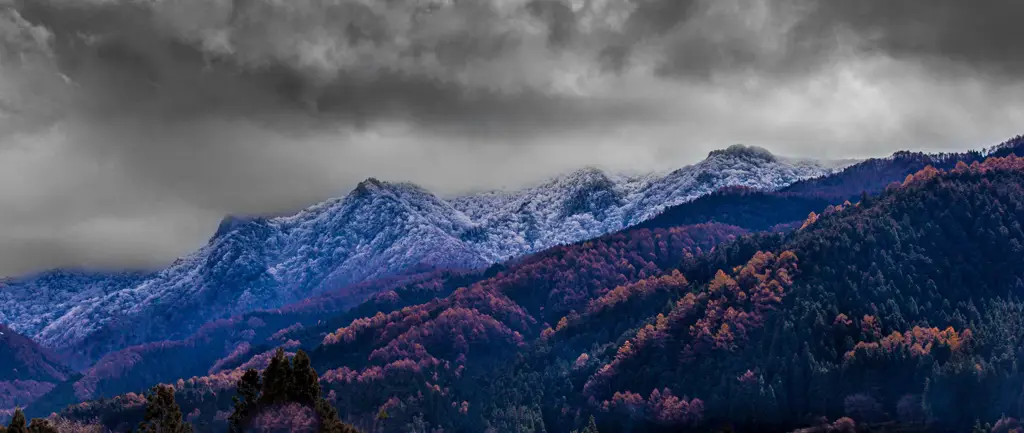 Pemandangan alam Jepang yang indah