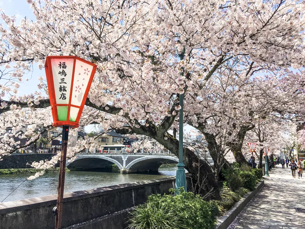 Gambar pemandangan Jepang yang indah dan damai