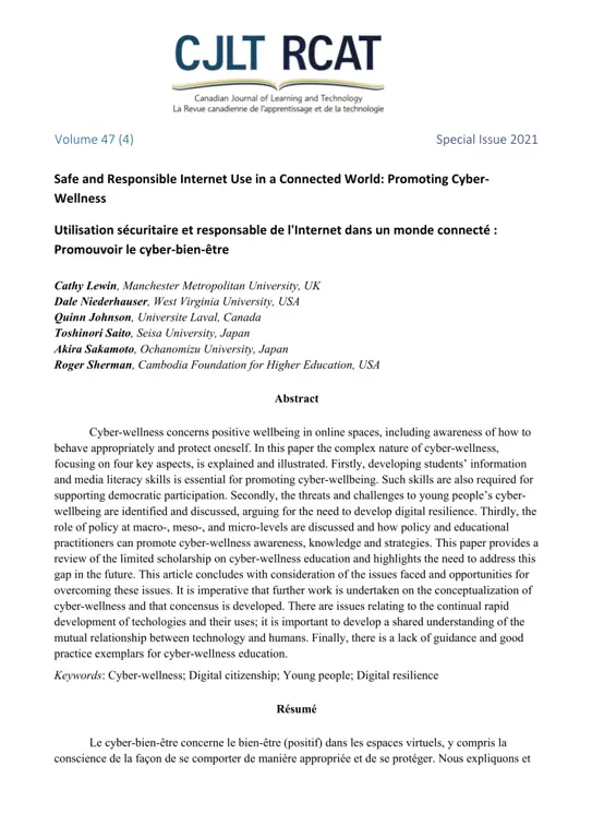 Penggunaan Internet yang Bertanggung Jawab