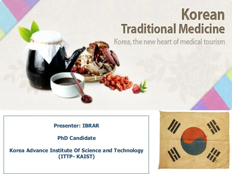 Gambar pengobatan tradisional Korea