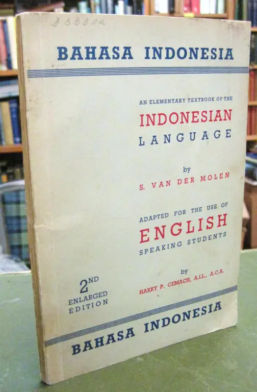 Buku pelajaran Bahasa Indonesia