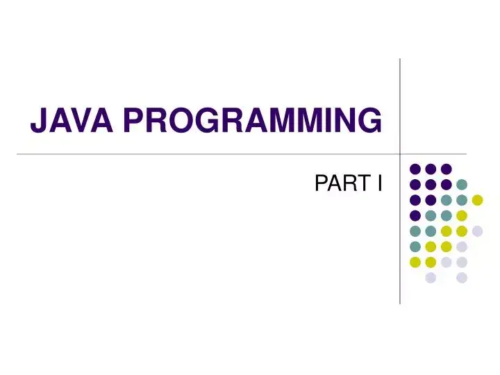 Berbagai perangkat lunak presentasi berbasis Java