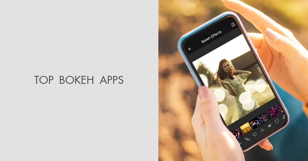 Bagan perbandingan aplikasi bokeh terbaik