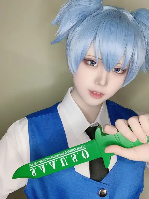 Perbandingan berbagai versi cosplay Nagisa