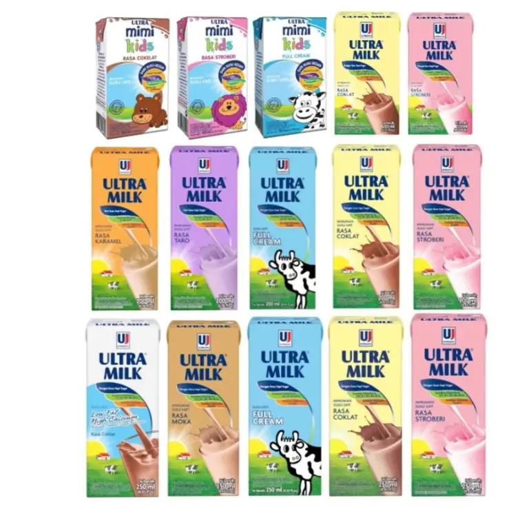 Perbandingan harga Susu Ultra berbagai ukuran