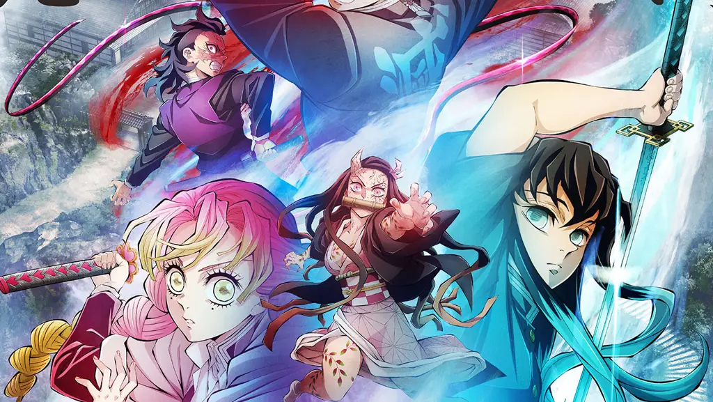 Adegan dari Arc Desa Penempa Pedang di Kimetsu no Yaiba Season 3