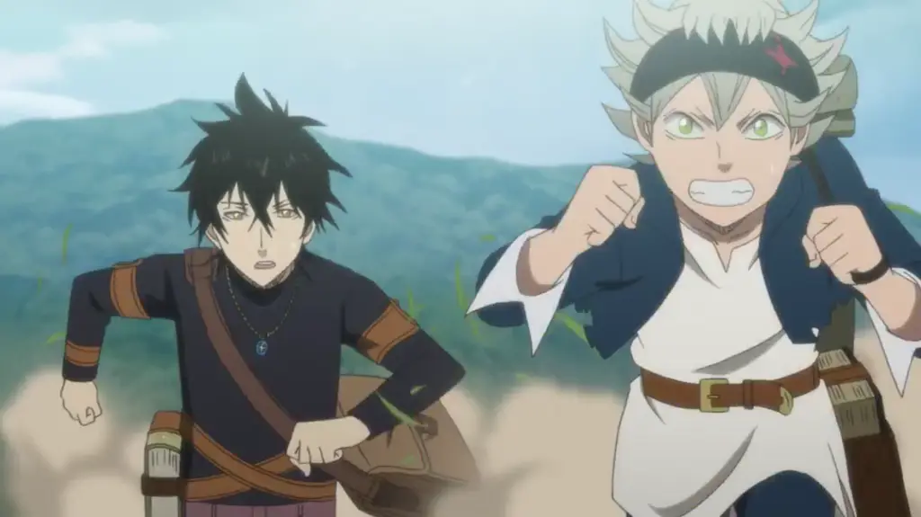 Asta dan Yuno dari Black Clover