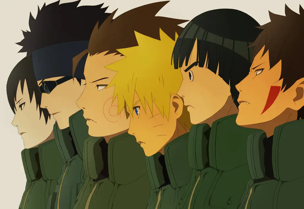 Gambar persahabatan karakter Naruto