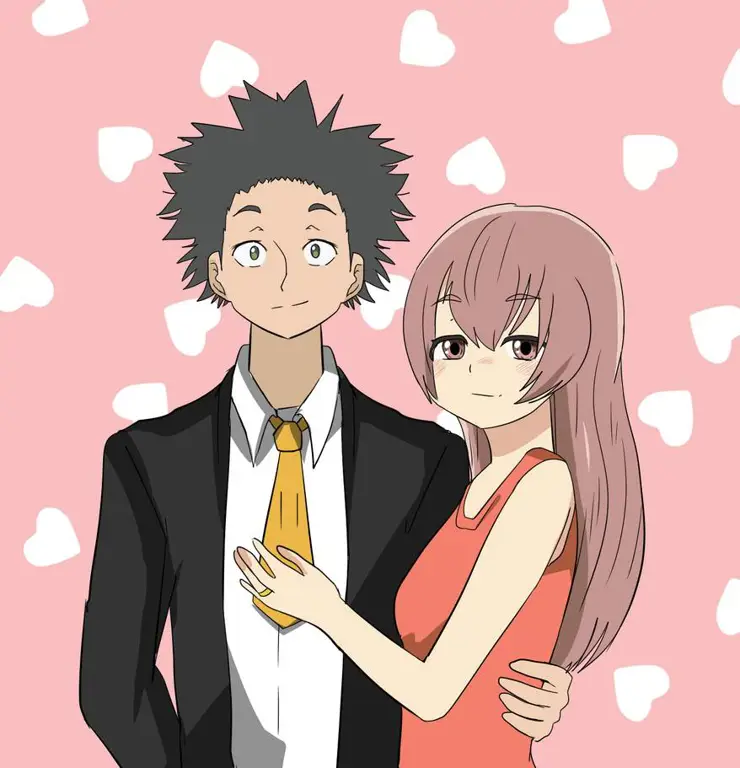 Shoya dan Shoko, karakter utama Koe no Katachi