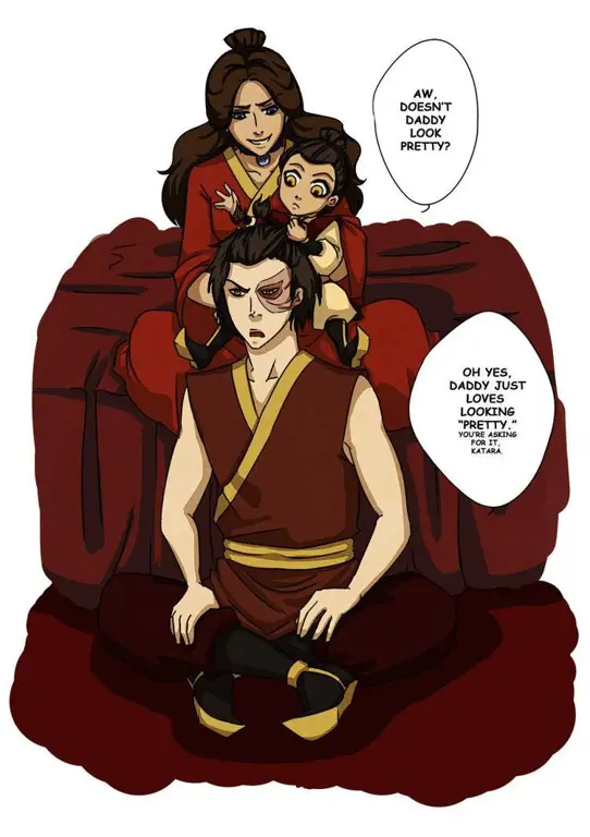 Zuko dan Katara, persahabatan yang penuh makna