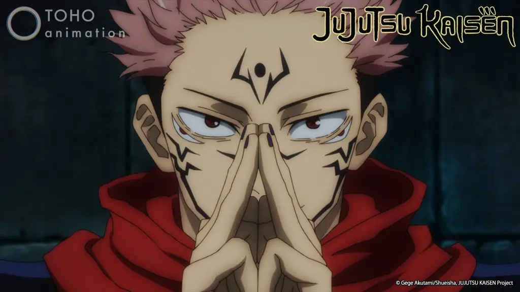 Adegan aksi yang menegangkan dari Jujutsu Kaisen