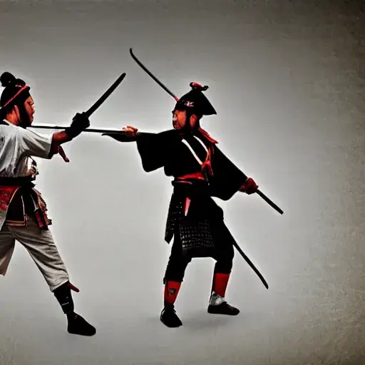 Adegan pertarungan pedang Samurai X