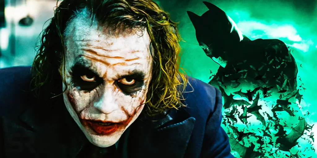 Adegan Batman dan Joker dalam The Dark Knight