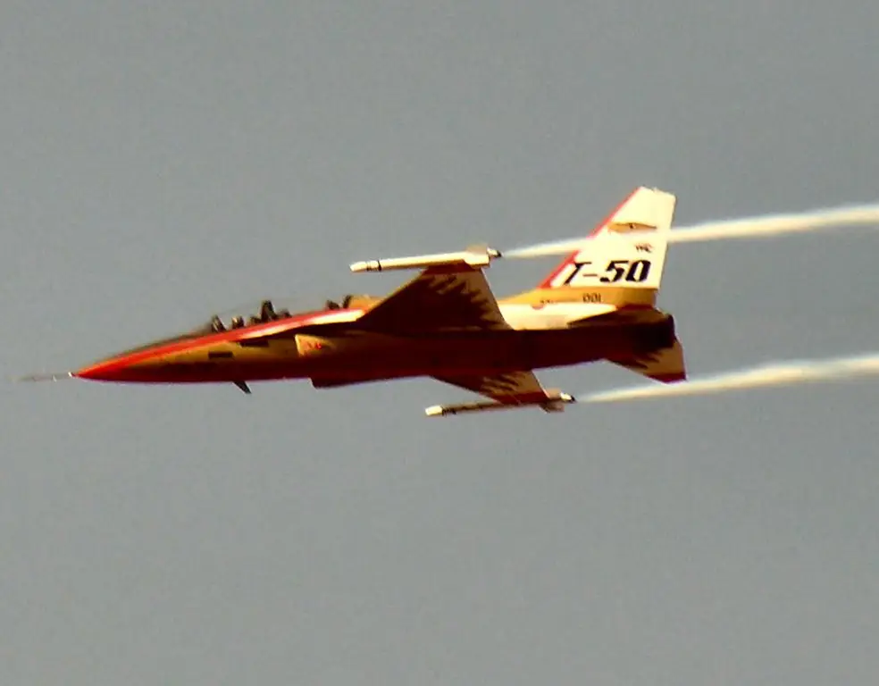 Gambar pesawat tempur T-50 Golden Eagle