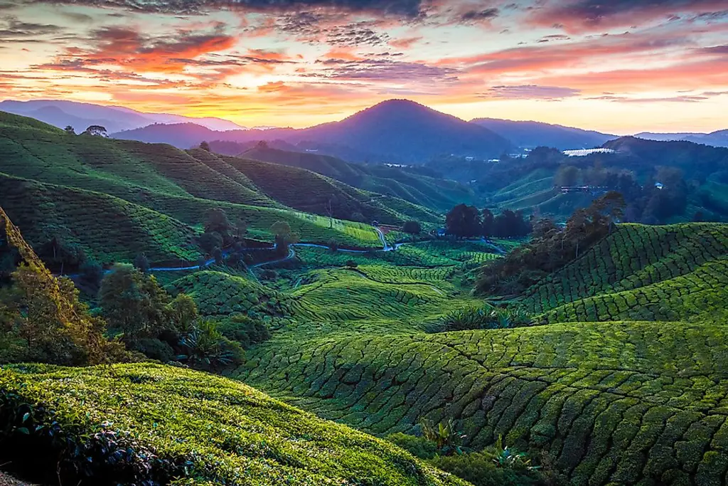 Foto pemandangan alam yang indah di Malaysia