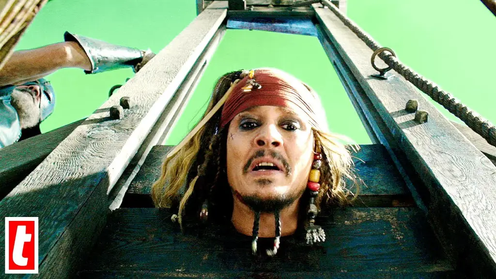 Adegan seru dari film Pirates of the Caribbean