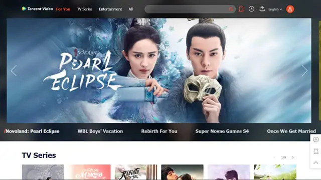 Logo beberapa platform streaming drama China