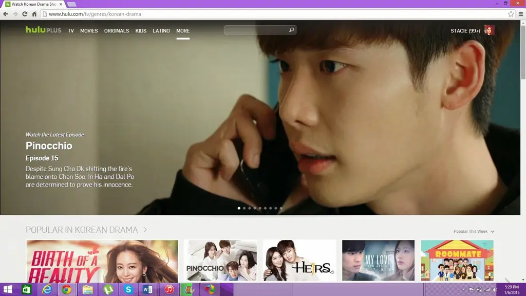 Logo berbagai platform streaming drama Korea