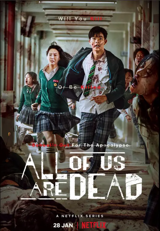 Poster drama Korea All of Us Are Dead