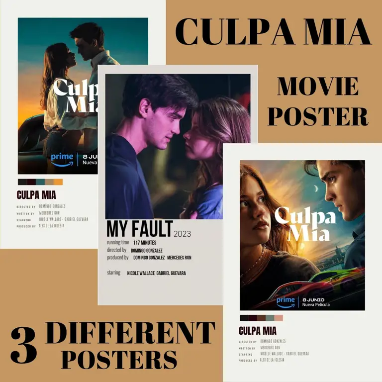 Poster drama Culpa Mia