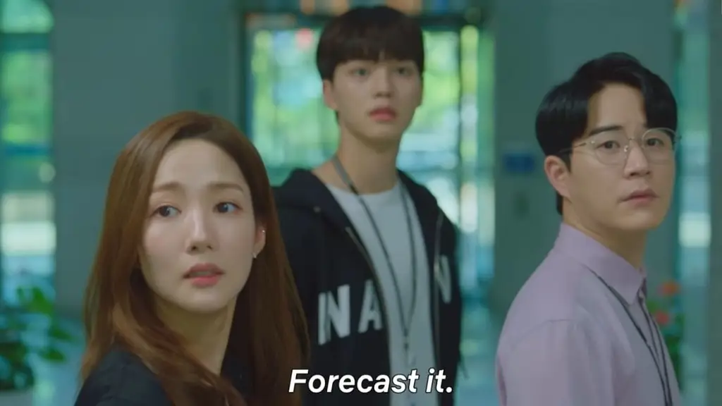 Poster drama Forecasting Love and Weather