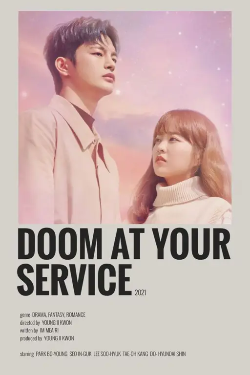 Poster drama Korea Doom at Your Service