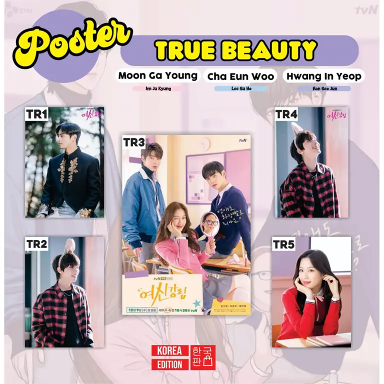 Poster drama Korea True Beauty