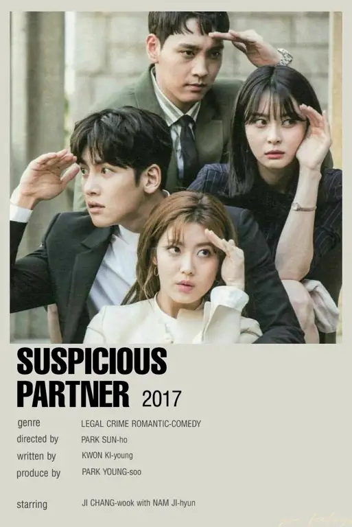 Poster drama Korea Suspicious Partner