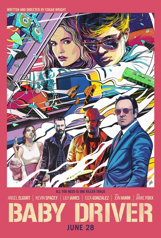 Poster film Baby Driver