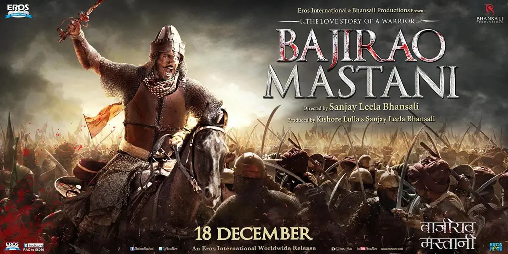 Poster film Bajirao Mastani