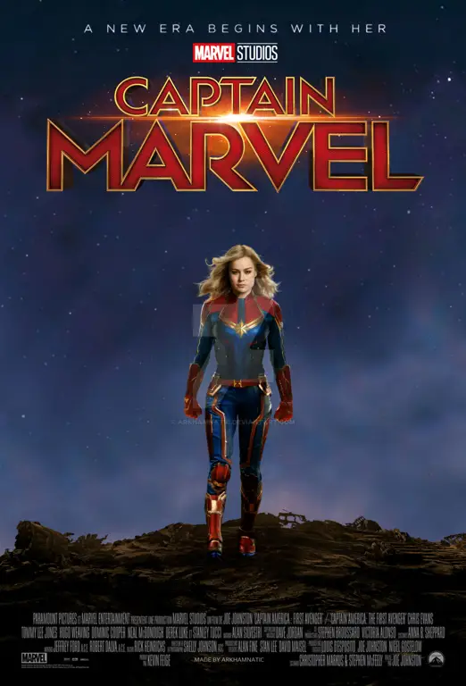 Poster film Captain Marvel