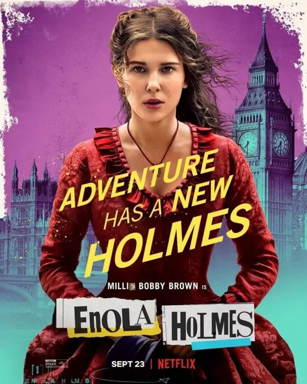 Poster film Enola Holmes 2