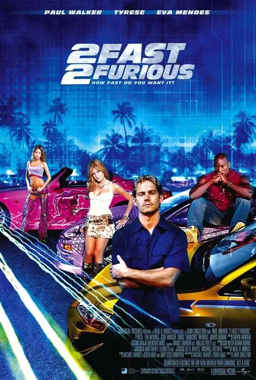 Poster film Fast and Furious 1