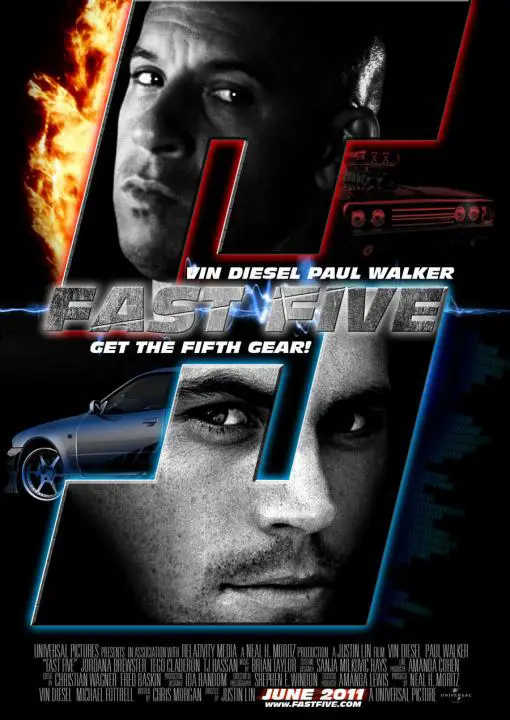 Poster film Fast Five