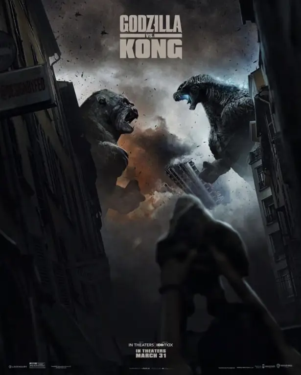 Poster film Godzilla vs Kong