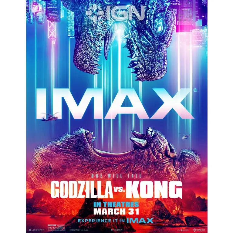 Poster film Godzilla vs Kong