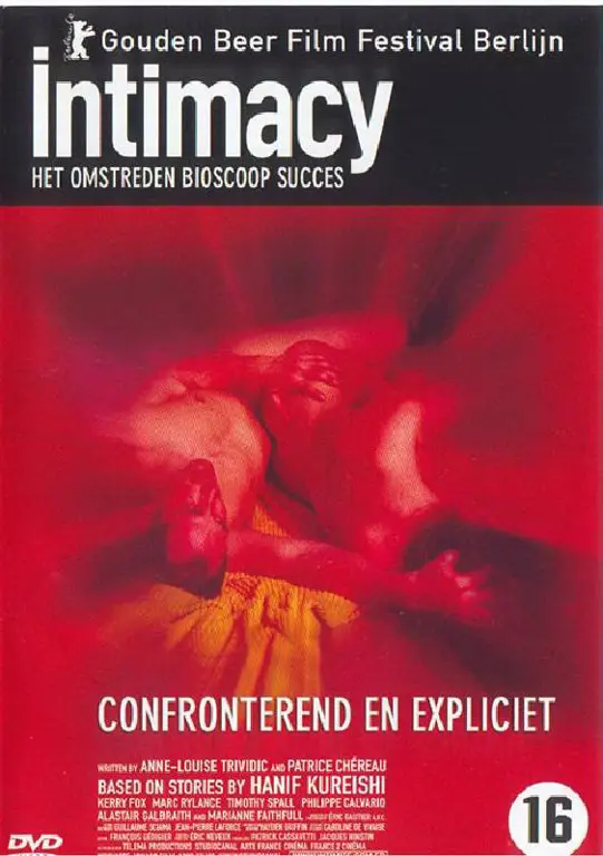 Poster film Intimacy