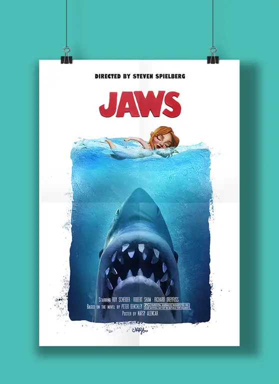 Poster film Jaws