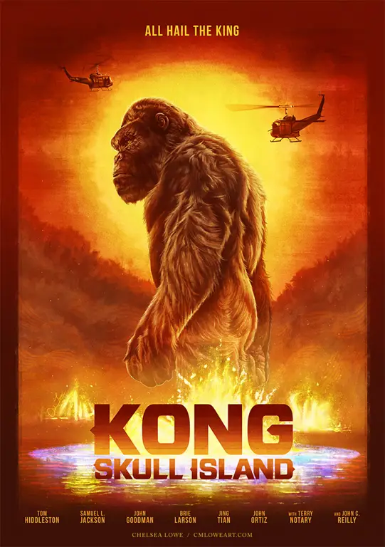 Poster film Kong Skull Island