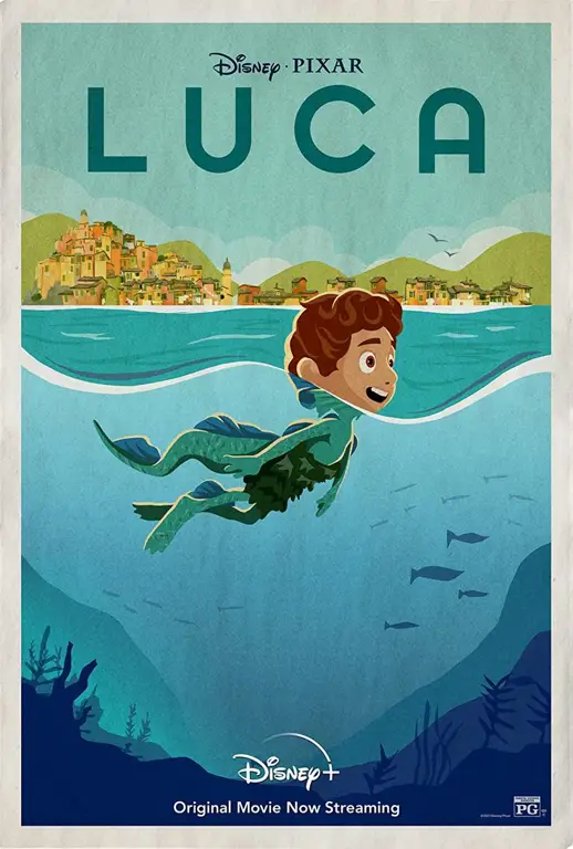 Poster film Luca Disney