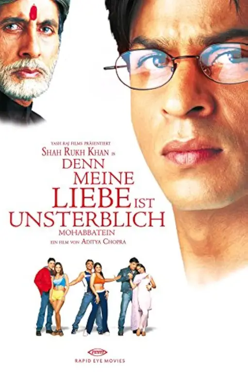 Poster film Mohabbatein