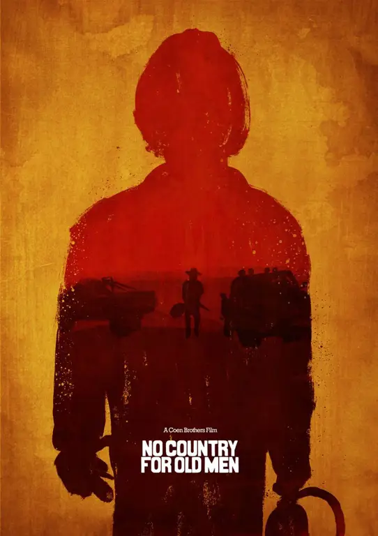 Poster film No Country for Old Men dengan subtitle Indonesia