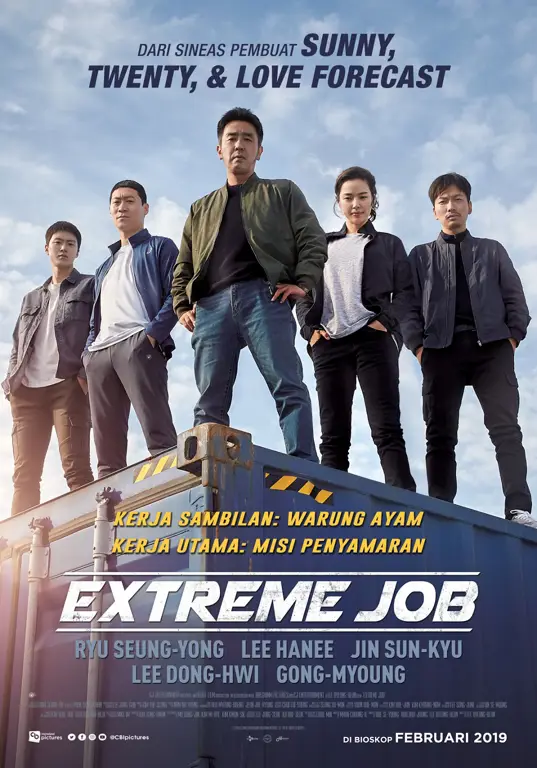 Poster film aksi Korea