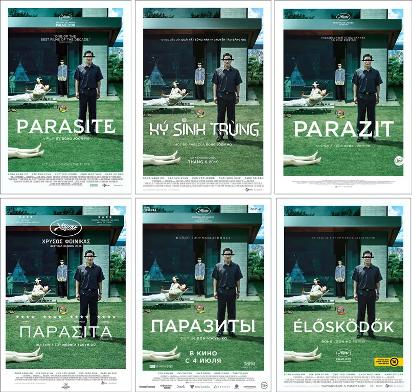 Poster film Parasite